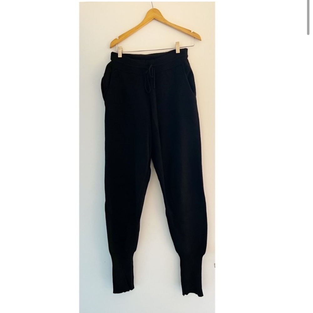 ZARA Sweater Pants Joggers Black Large